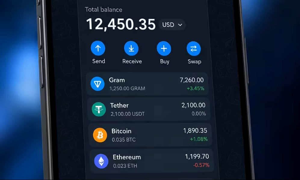 В Telegram появится собственный криптокошелек Gram