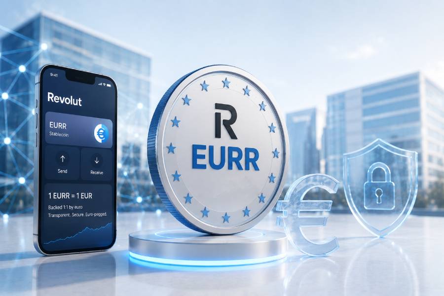 Revolut выпустил стейблкоин EURR, привязанный к евро